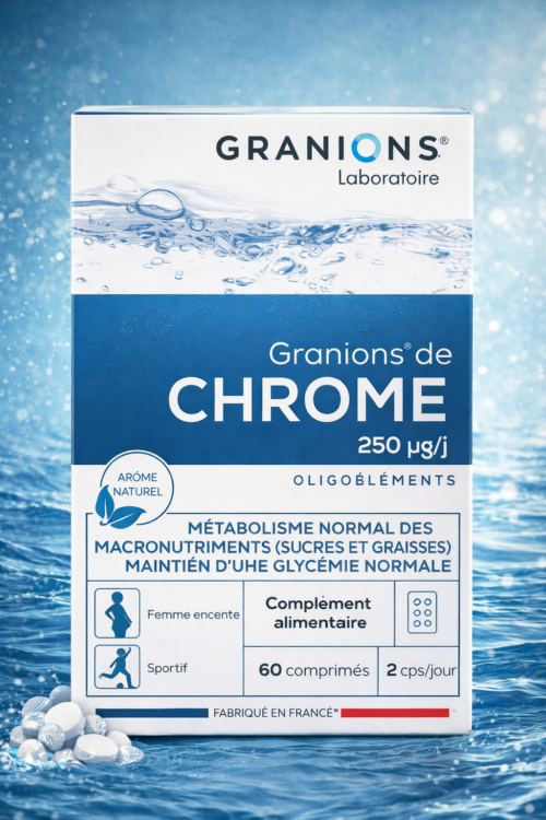Granions 鉻元素錠 250 µg／日（60 錠）